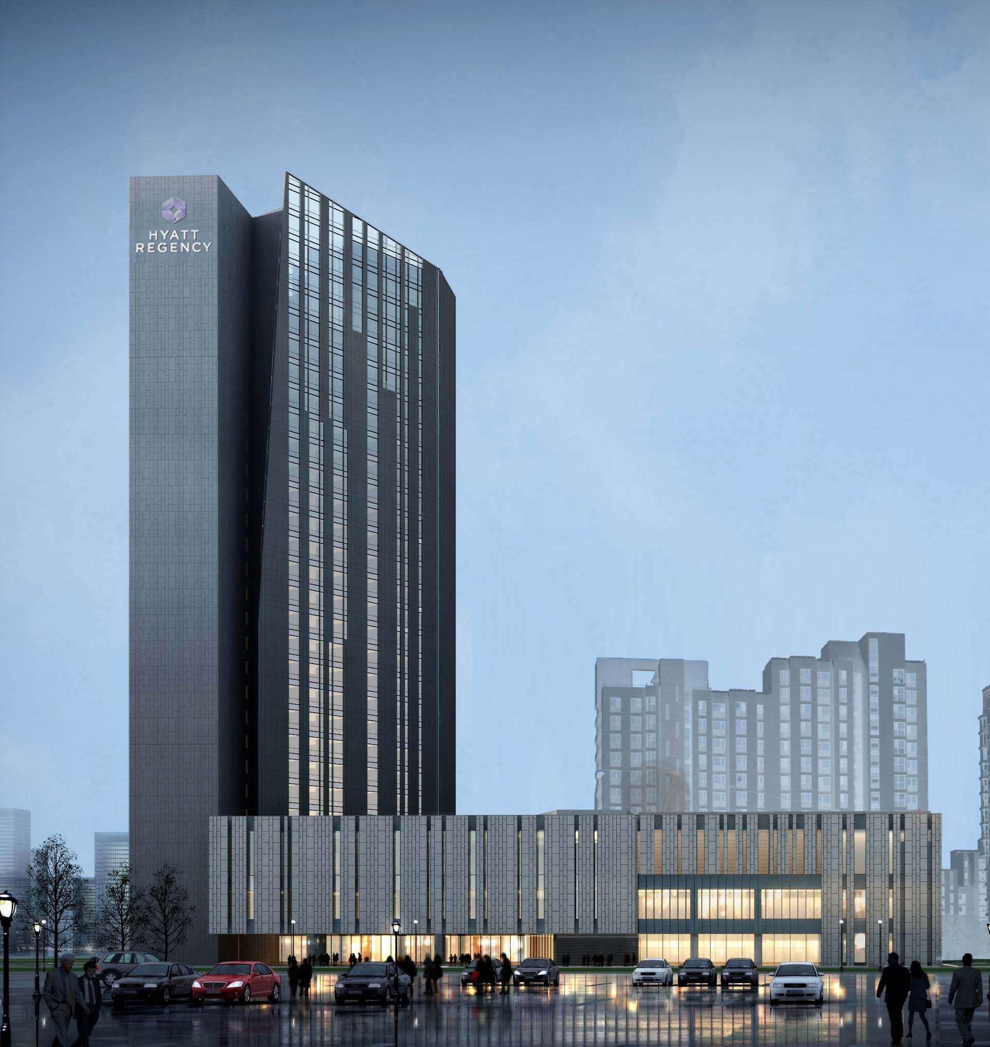 Готель Hyatt Regency Tianjin East Екстер'єр фото
